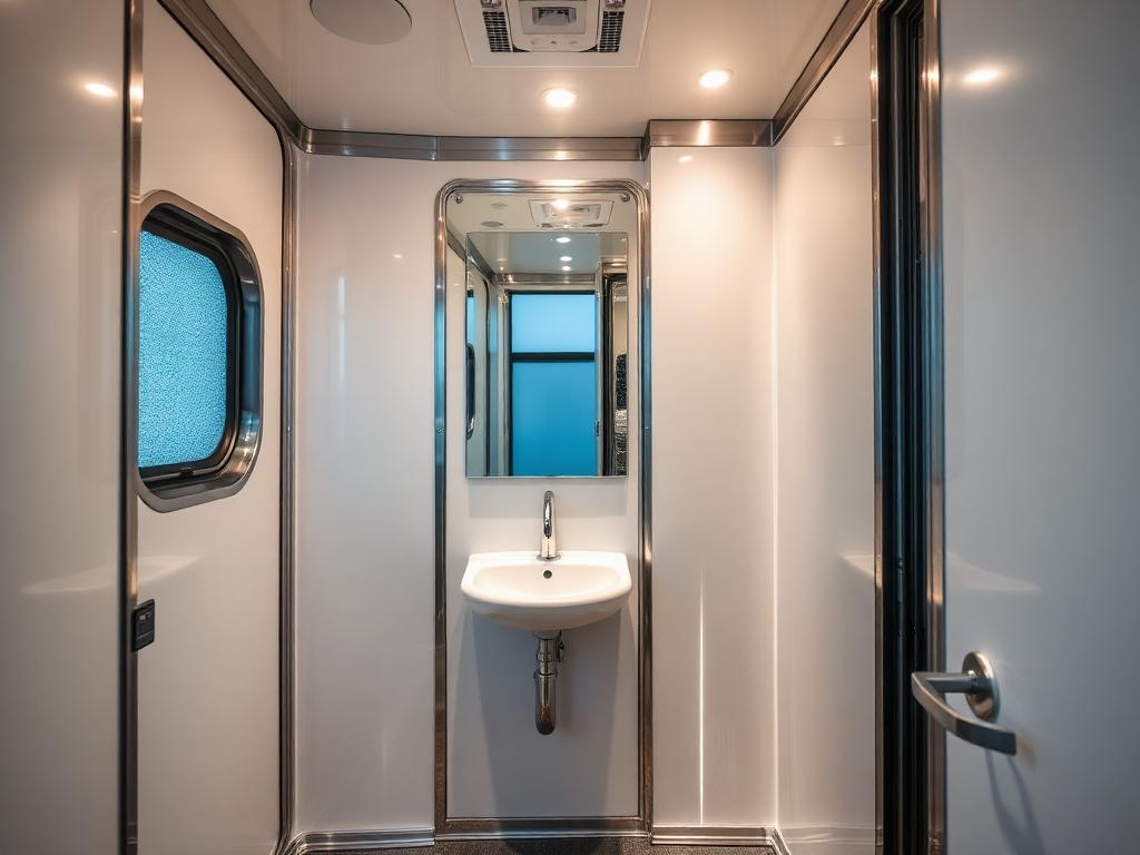 Luxury Restroom Trailers in Bonaire, GA
